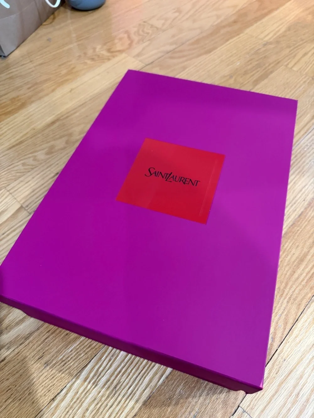 Saint Laurent vivid fuchsia